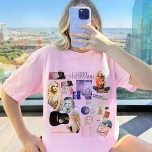 Carrie Underwood Tshirt Light Pink